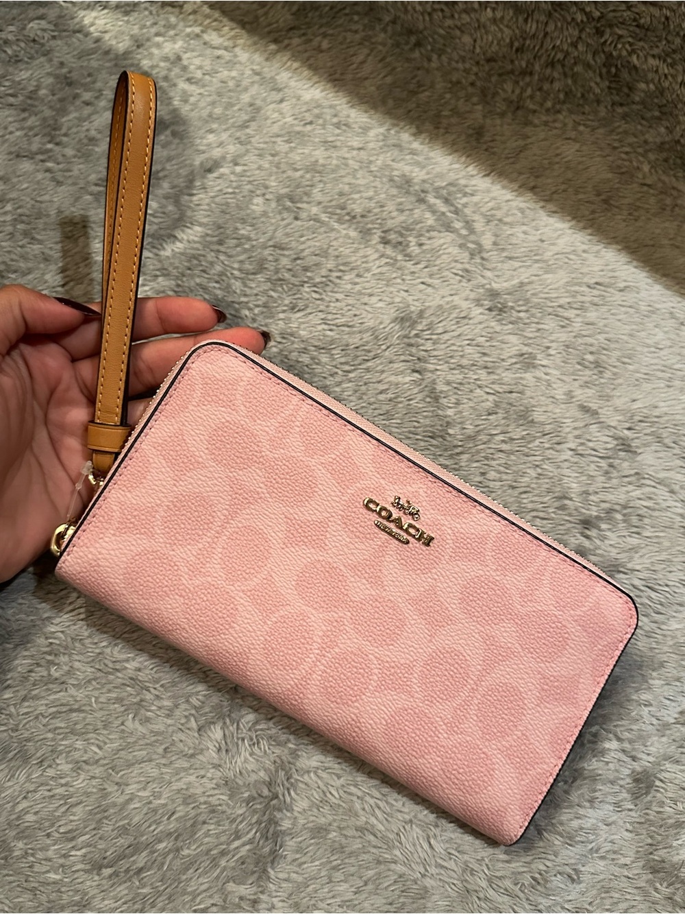 COACH Rare Powder Pink Wallet